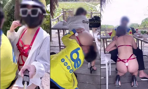 Myhanh2000 gạ tình anh xe ôm trong chòi lá